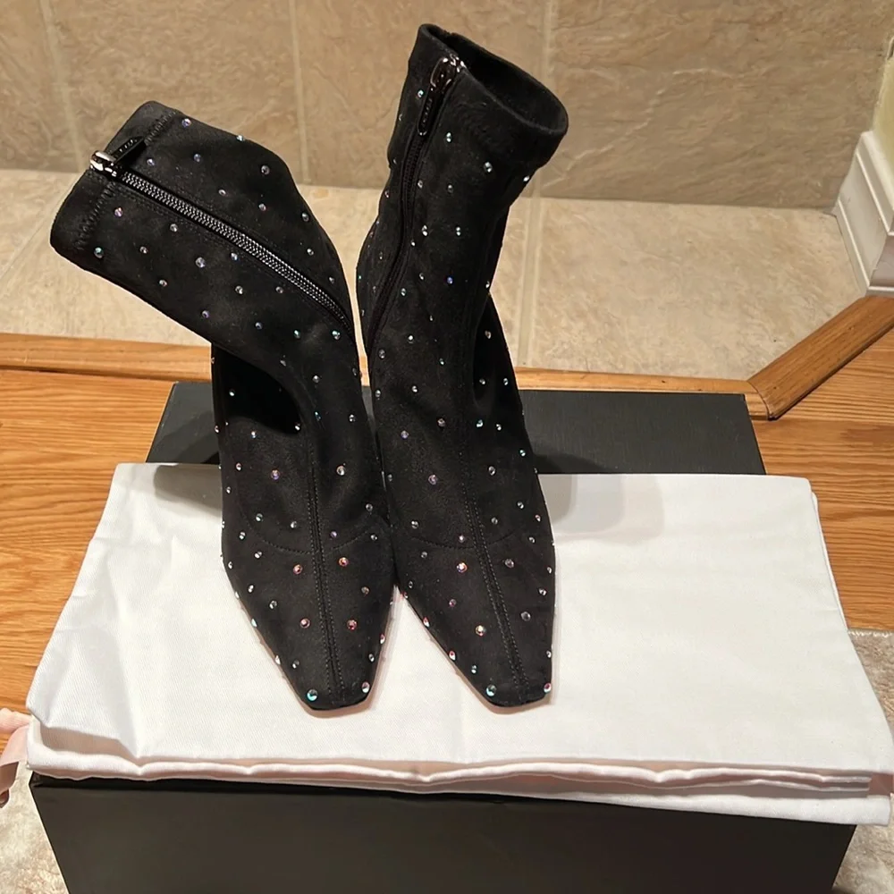 - Pīferi Merlin 100mm ankle boots